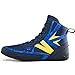 UKUBAG Men's Boxing Shoes Breathable Wrestling Boots Lightweight Bodybuilding Athletic Sneakers Fashion Comfy Boxers Shoes,Blue,6.5