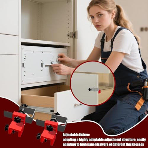 Pinces d'installation d'armoire et clips de montage pour meuble