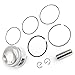 Areyourshop Piston Ring Kit for DR200 42A DF200 Van 200 STD Bore Size 66mm