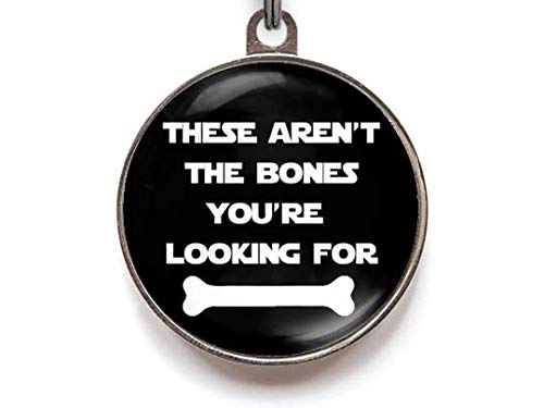 These aren't The Bones You are Looking for Pet Tag (Large) | Free Personalisation