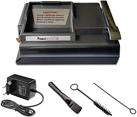 Powermatic IV electric cigarette machine with power adapter and cleaning tools