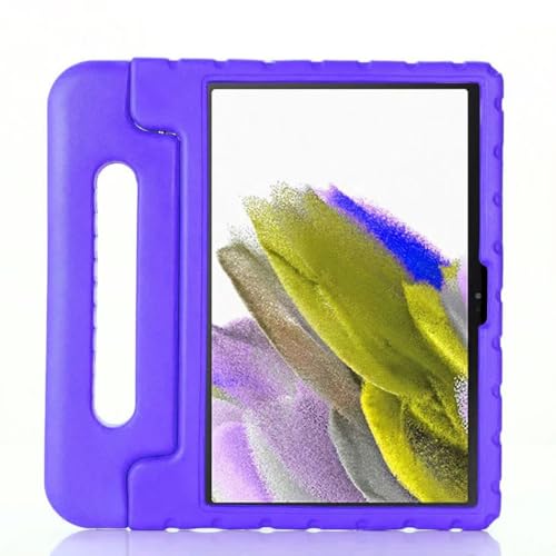 Coque Samsung Galaxy Tab A 8.0 2017 violette antichoc silicone pour enfants
