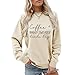 ZLXBLYYMZ Coffee Baggy Sweater Kinda Day Sweatshirt Women Long Sleeve Coffee Weather Shirt Fall Crewneck Pullover Tops