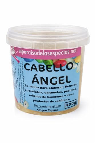 Cabello de Ángel 60° Brix – Dulce de Cidra para Repostería, Empanadillas, Hojaldres y Tartas – Relleno Tradicional – Bote 400gr