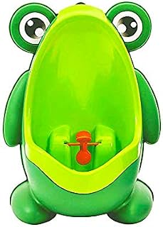 Frog Pee Training,Cute Potty Training Urinal for Boys with Funny Aiming Target,Green Urinals