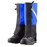 ★ Multifuncional: el excelente material impermeable y a prueba de polvo evita que el agua, la lluvia, la nieve, el barro, el viento, la arena, los mosquitos, los insectos entren en sus zapatos o pantalones y mantengan sus piernas calientes.