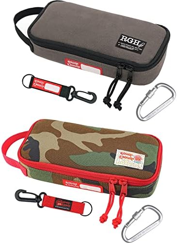 Rough Enough Small Tool Bag Pouch Case with Zipper Handle image 3