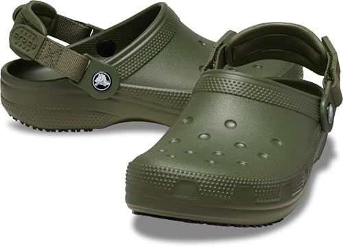 Image of Crocs Unisex-Adult Classic Work Clogs | Enclosed Toe | Slip Resistant | All Day Comfort