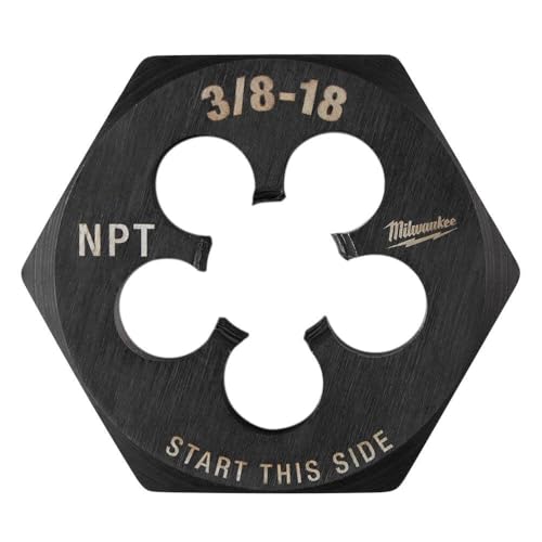 Matrice de filetage 3/8-18 NPT Milwaukee Électrique 2-1/6 HEX