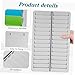 FUNOMOCYA Multi-Slots Card Holder Organizer Id Ic Card Storage Rack for Hotel and Work Hanging Design for Easy Access and Convenience