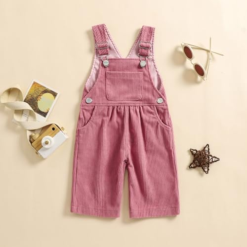 Toddler Baby Boy Girl Winter Clothes Corduroy Overalls Hippie Pants Neutral Fall Photoshoot Outfits4