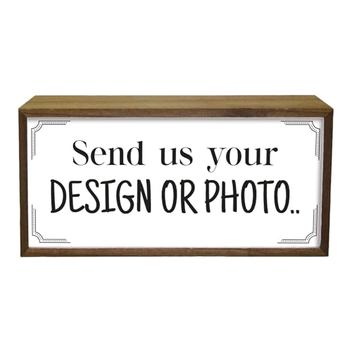 Personalised Light Box Upload Photo | Custom Text Illuminated Light Up LED Room Sign | Bespoke Picture Foto Frame | Home Décor Lighting | Photograph Import Display Signage