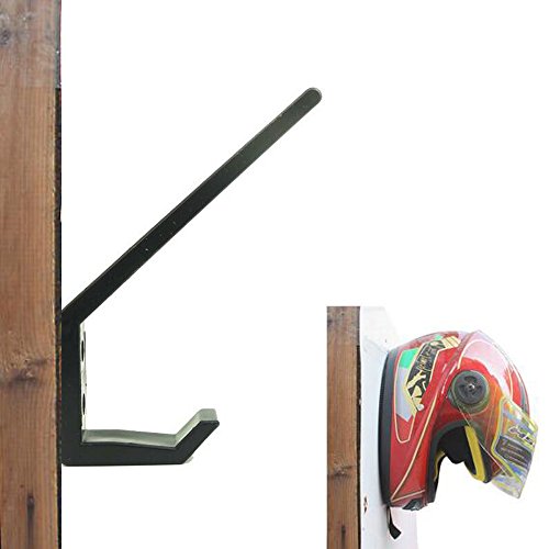 Motorcycle Helmet Holder, Jacket Hanger, Motorbike Wall Mount Display Rack Hoook?Wall Mounted Equestrian Helmet Rack?plastic?with mounting screws?Helmet Does not include?