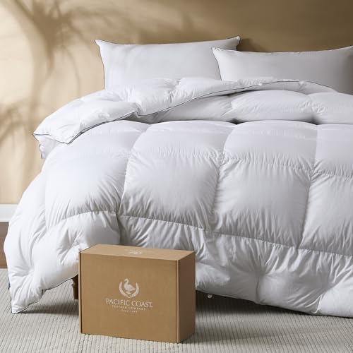 Pacific Coast Comforter King Size, Filled in White...