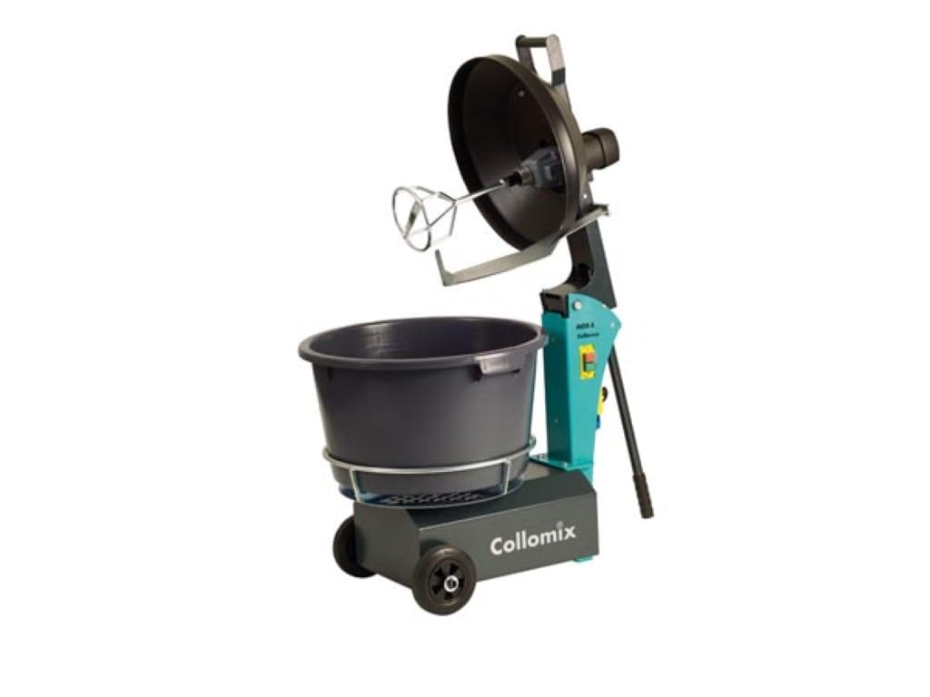 Collomix-Rotationsmischer AOX-S, 1,1kW, 51kg, Mörtel, Putz, Fliesenkleber, Spachtelmasse