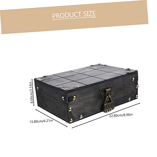 Boîtes de rangement bijoux de bureau et boîte keepsake à couvercle - 7