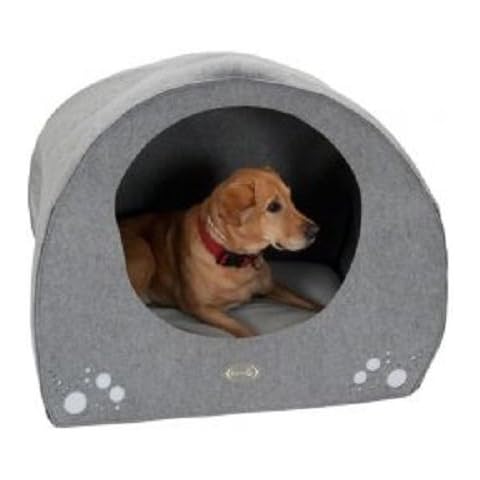 Zooplus Washable Dog bed igloo comfortable medium indoors den Cover