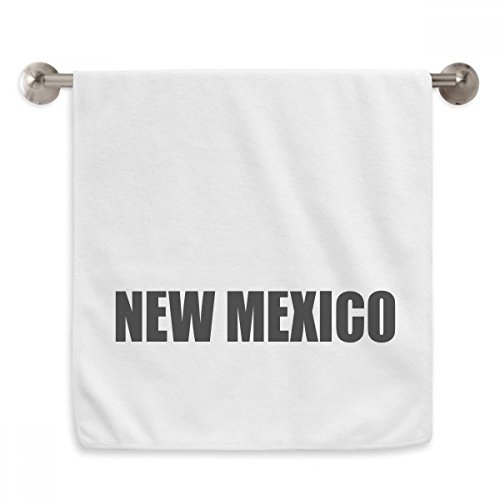 Serviette Nouveau-Mexique blanche 13x29 pouces débarbouillette douce - 2