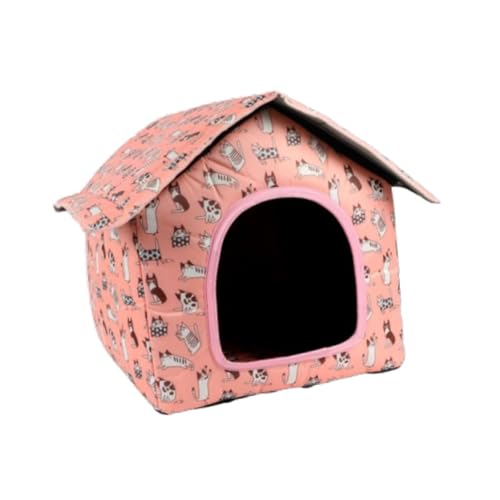 Ｂｅｓｇａ Stray Cat Shelter Pet Shelter Portátil à prova de vento Gatinho Caverna Impermeável Dobrável C