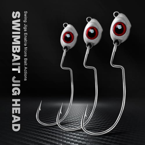 Ojydoiiiy Ojy&Doiiiy Fish Eye Swimbait Jig Heads thumb #6