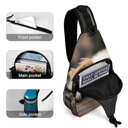 Bolso bandolera casual para senderismo y viaje miniatura 2