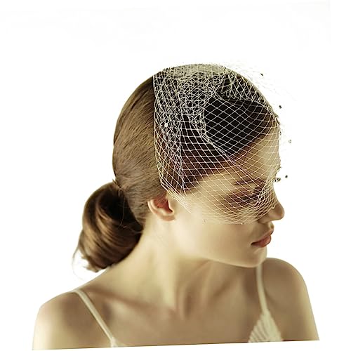GALPADA bride head veil tea party veil bridal fascinator hat brides short veils hen party bridal veil bridal veils bride veil bridal headpiece rhinestone headpiece rhinestones wedding v602