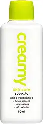 Creamy Skincare Ácido Tranexâmico 90ml | Tônico Clareador | Previne a Hiperpigmentação de Manchas Solares | Trata Acne e Melasma | Para Todos os Tipos de Pele