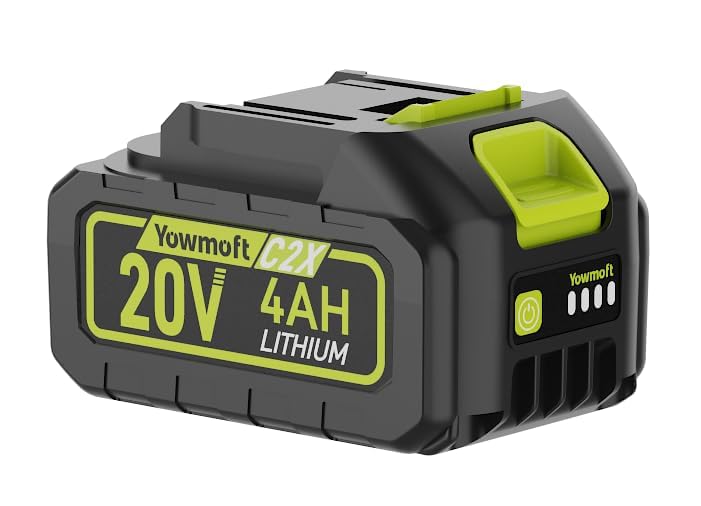 Image of 20V 4.0Ah Lithium-ion Battery Pack Only Compatible 20V Cordless Power Tool Cordless Circular Saw /Cordless Planer /CVC2010 /YMCSV-YM /YMHVCO3
