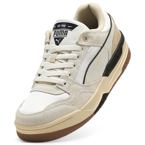 Image of PUMA Men's Rebound Retro Shoes, Canvas-Vapor Gray-Gum AH25, 13