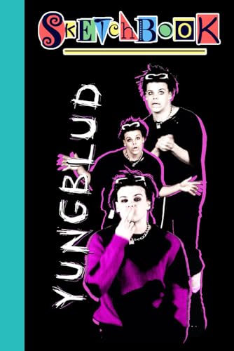 Yungblud Sketch Book for Fan Teen Men Women: Yungblud Notebook for Drawing Art | Blank Pages Sketchbook for Drawing Sketching and Notes | Gifts on all ... Work Office, Home, School, Event | 6x9 inches