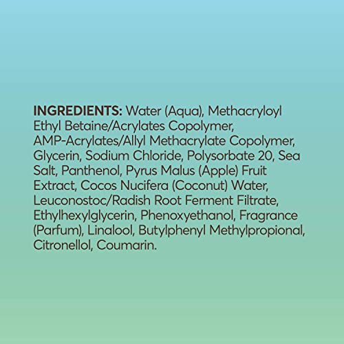 Found Haircare Sea Salt Texturizing Spray Gel 5 oz miniatura 7