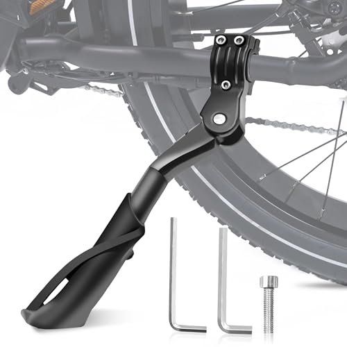 Supporto Per Bicicletta Da 24 – 29 Pollici, Regolabile In Altezza, Supporto Laterale Antiscivolo, Portata 35 Kg, Stabile Per Mountain Bike, Trekking, Bici Da Città - Foto 11