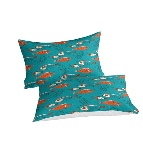 Housse de couette poissons 3D : finis les lits ternes et froissés - 6