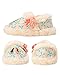 Disney Girls' Moana Slippers - Princess Moana Plush Fuzzy Slippers (Toddler/Little Girl), Size 9/10, Tan/Orange