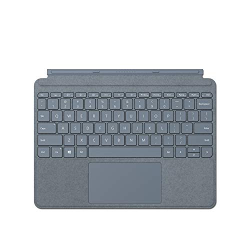 Microsoft Surface Go Signa Type Cover - Teclado compatible con Surface Go, Azul hielo (Alcántara)