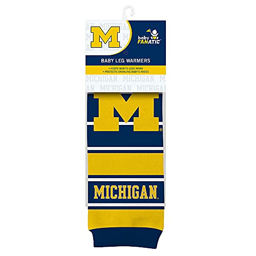 MasterPieces Baby Fanatic NCAA Michigan Wolverines Leggings, One Size, Team Color