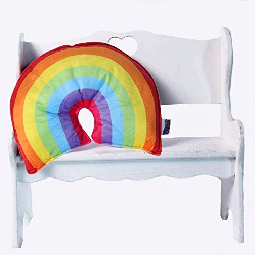 Rainbow Pillow | Rainbow Throw Pillows 16", Rainbow Plush, Rainbow Pillows For Girls, Rainbow Kids Pillow, Rainbow Decorative Pillows, Kids Rainbow, Colorful Kids Pillows, Rainbow Decor Kids #TOP3