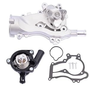 AW6662 Water Pump and Thermostat Kit for Chevy Cruze, Sonic, Trax and Buick Encore 1.4L Turbo