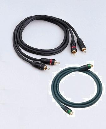  Phoenix Gold DVD1000A, Kit Analogo Cavo DVD, Cavo Super VHS E RCA ARx.462XS / VRx.520 SV, Lunghezza: 2,00m