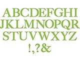 Contenido: 1 pieza TROQUEL BIGZ SIZZIX ABECEDARIO SERIF ESSENTIALS