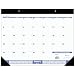AT-A-GLANCE 2019 Desk Calendar, Desk Pad, 21-3/4" x 17", Standard, Blue/Gray (SW20000)