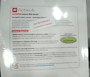 Paperback Scientific American: Lifespan Development Book