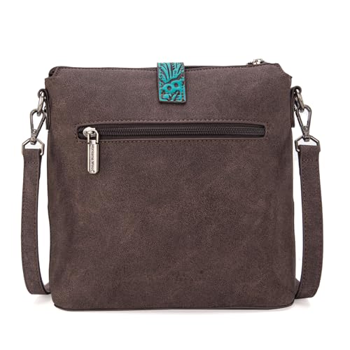 Image of Montana West Western Crossbody Bags for Women Embroidered Denim Collection Purses