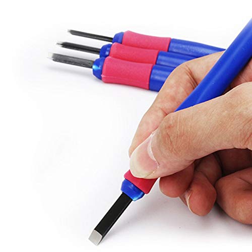Lysee 3D Printer Parts & Accessories - 10pcs Set Cutting Pliers Tweezers 3D Printer Tool Kits Accessories for Repairing @M23 - (Color: Blue)