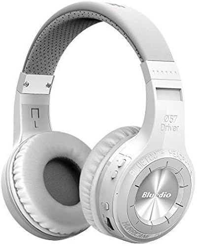 Bluedio H-Turbine Bluetooth stereo Headphone wireless headphones bulit-in microphone bt4 1 Headset powerful Bass Enjoy Your Music over-ear headphones   retail package Global Release  bianco 