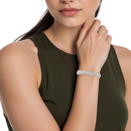 Charmsy 925 Sterling Silver Byzantine Bracelets for Women | Handmade Classic Byzantine Link Chain Bracelet Jewelry Gift for Her Mom Wife3