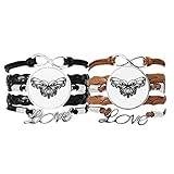 Size: This elegant bangle bracelet is adjustable between 17.5 cm â€“ 22.5 cm (6.8 inch â€“ 8.8 inch), to fit many wrist size. The width is 2.5 cm (0.9 inch)