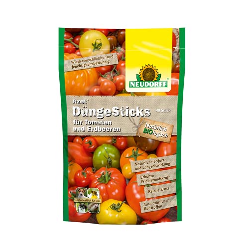 Neudorff Tomato Fertilizer Sticks and Strawberries AZET