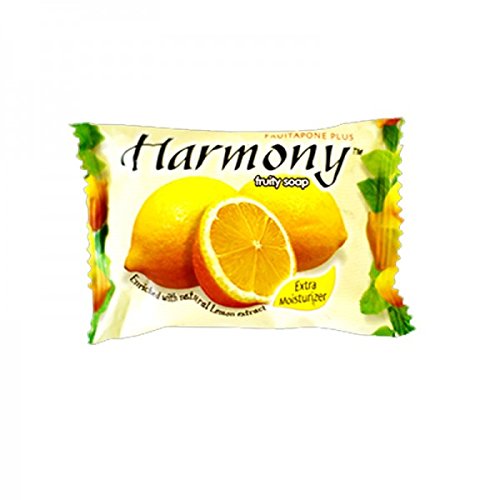 Buy Harmony Extra Moisturizer Fruity Soap Lemon Pack of 4 Soaps