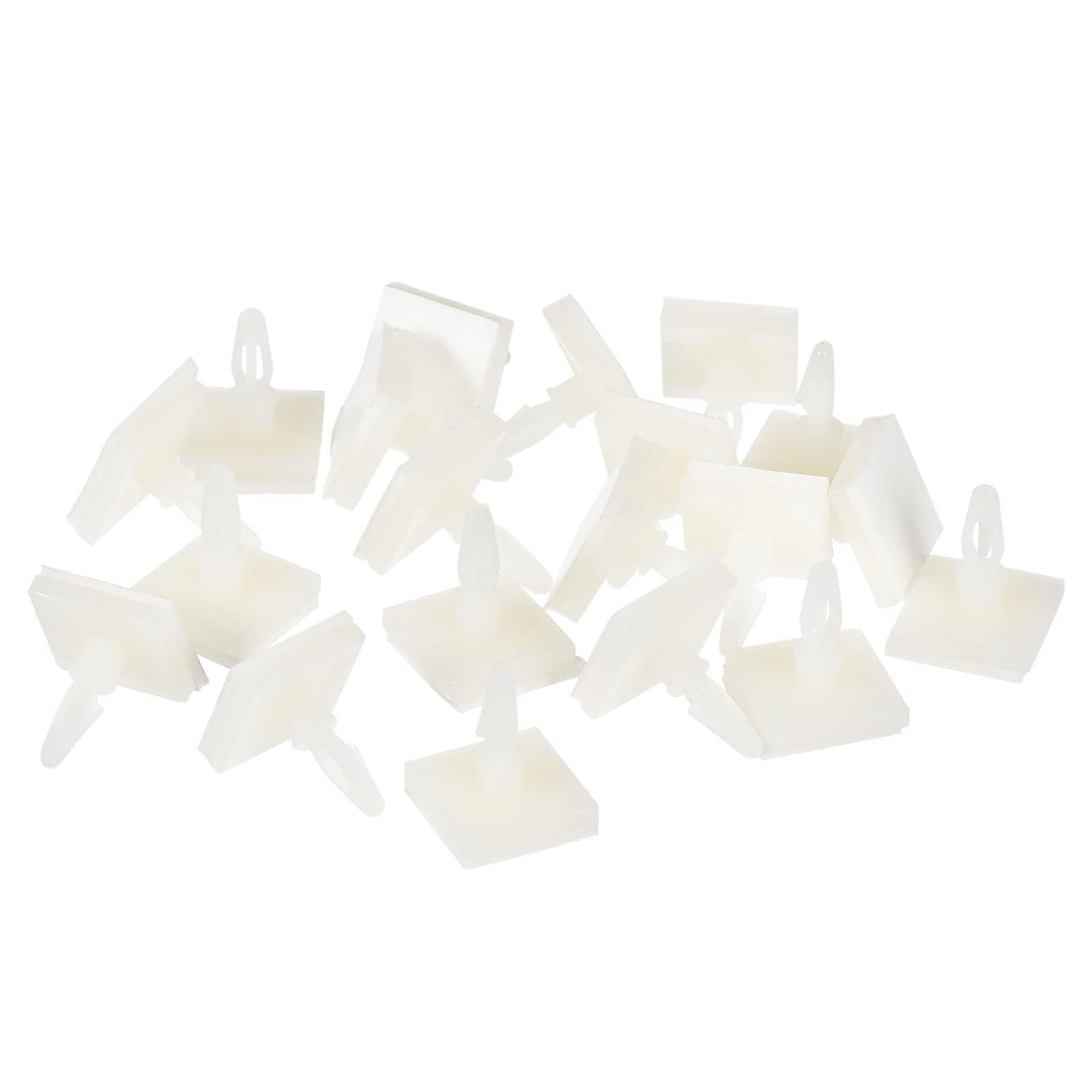 TA-VIGOR Sticky PCB Spacer, 20Pcs Plastic Standoffs Adhesive, Insulated Standoffs Column 0.25" Supporting Height for PC Board, Circuit Board Fixed